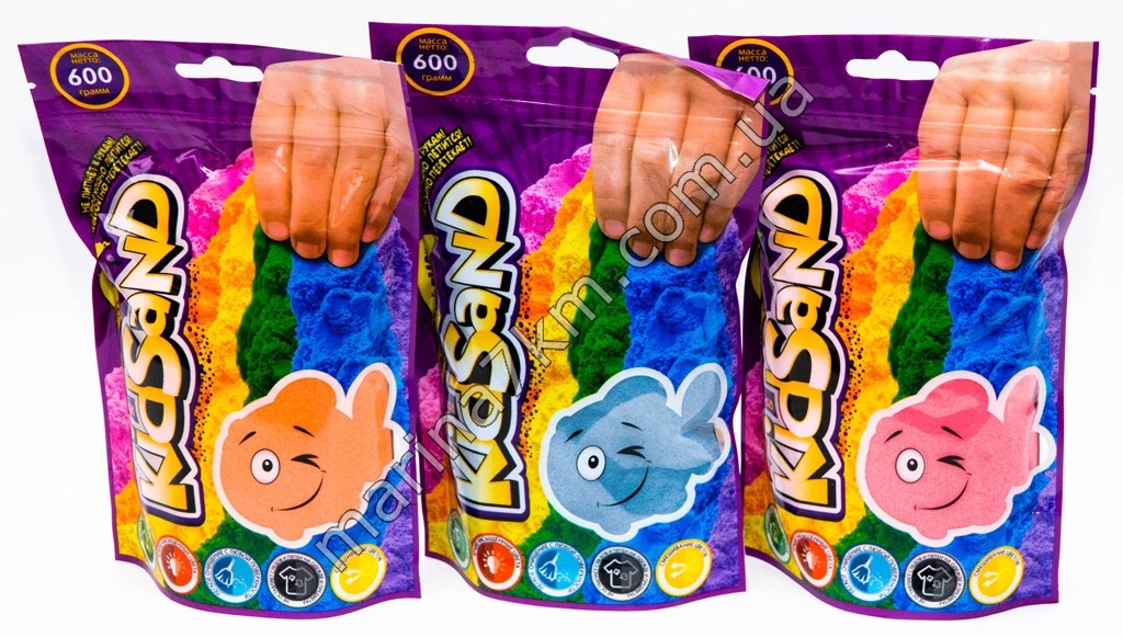 Кінетичний пісок ''KidSand''пакет 600 г /12
