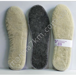 Устілки Сіра+Хутро 43р