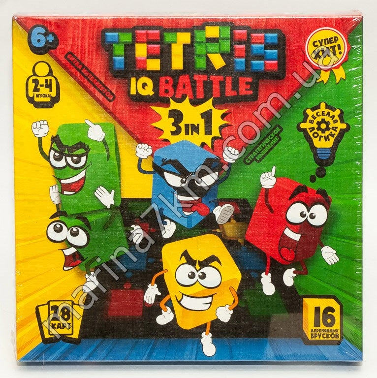 Гра настільна ''Tetris IQ Battle 3 in 1'' укр (10)