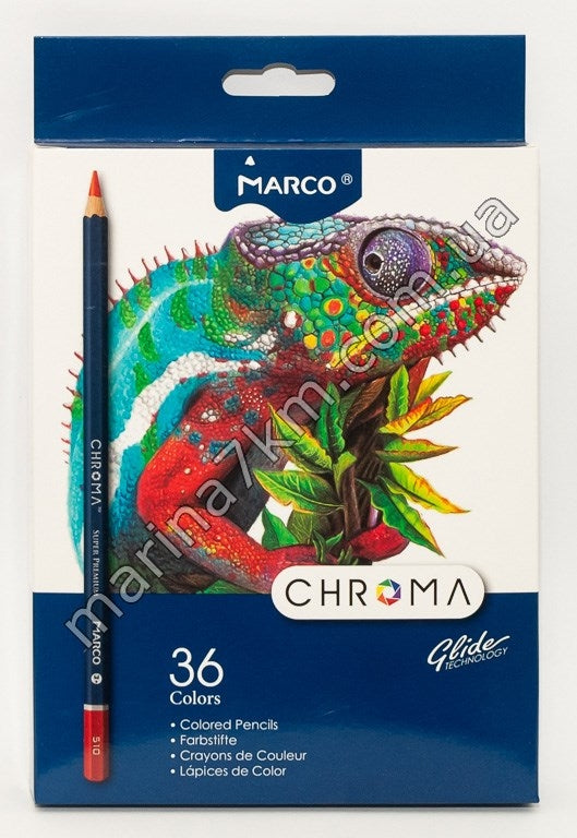 Олівець Marco (36 кол.) 8010-36 Super Premium (4 шт. в упаковці) (ціна за 1 шт.)"