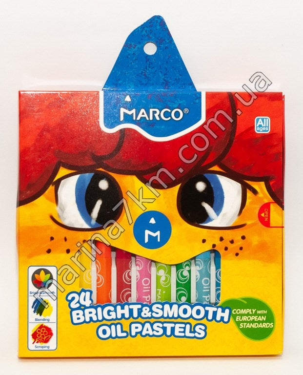 Масляна пастель Marco (24 кол.)"
