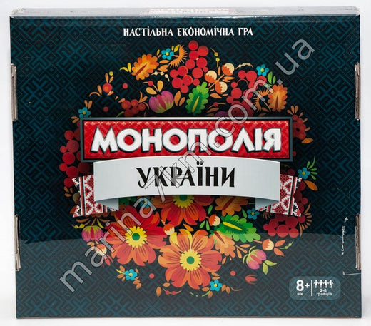 Гра LUX 7008 (укр/рос) Монополія Україна",в кор-ці 33,5-29,3-5,7см"