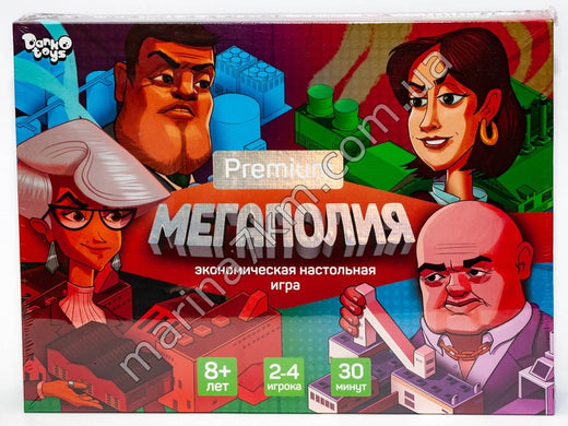 Гра настільна ''Мегаполія Premium'' рос (5)