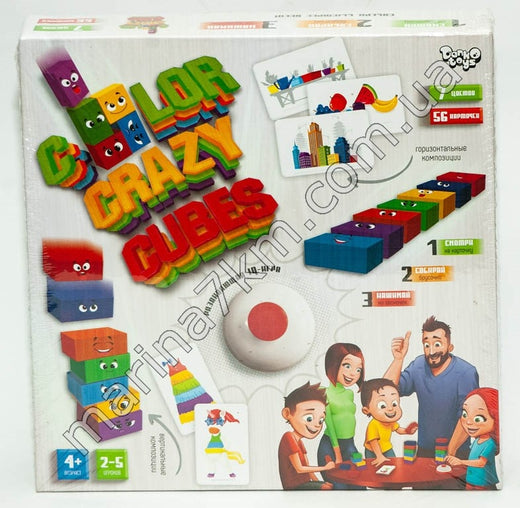 Гра настільна ''Color Crazy Cudes'' рос (10)