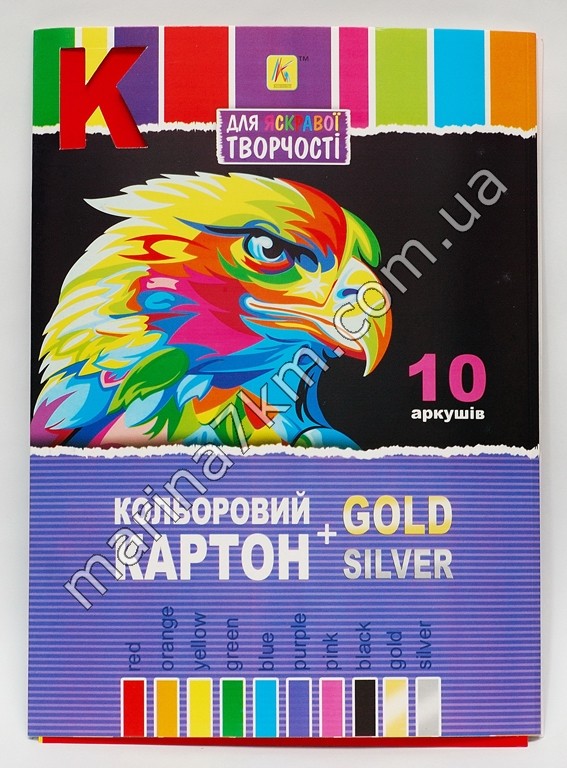 Кольоровий картон №2 Коленкор