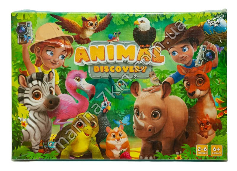 Гра настільна ''Animal Discovery'' укр (10)