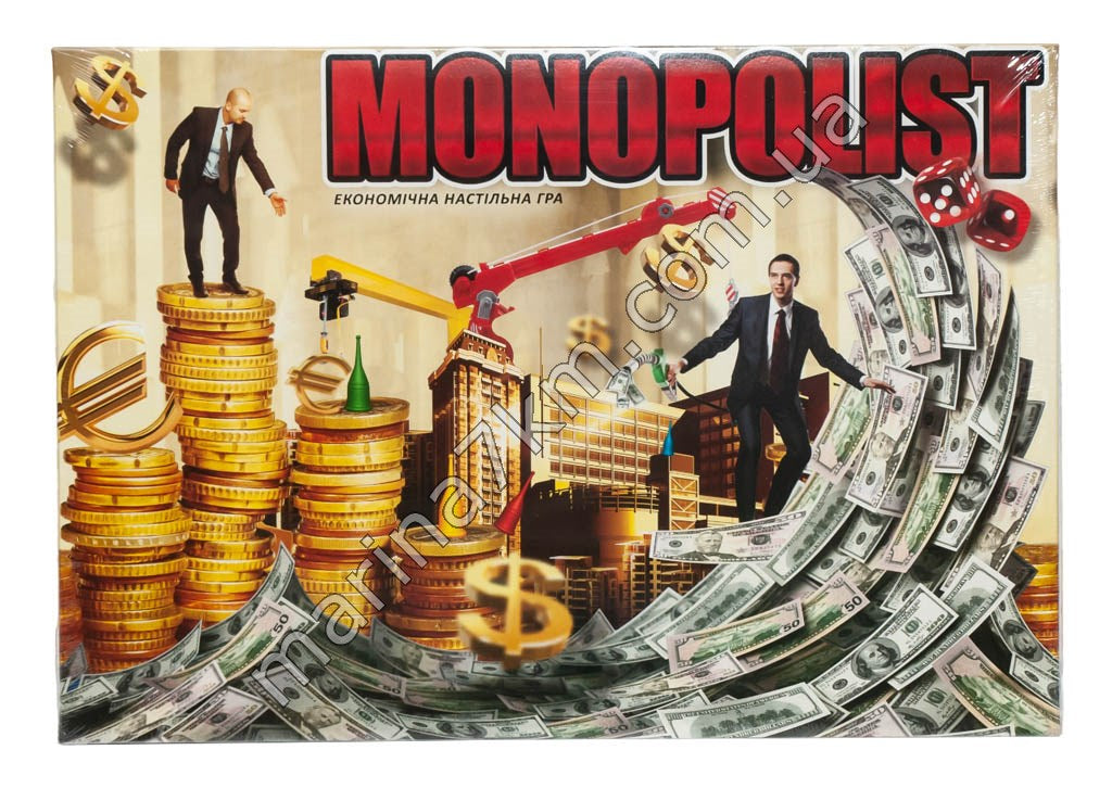 Гра настільна мала економічна Monopolist" укр (20)"