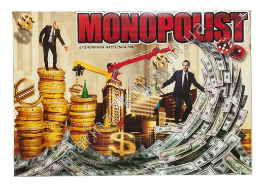 Гра настільна мала економічна Monopolist" укр (20)"