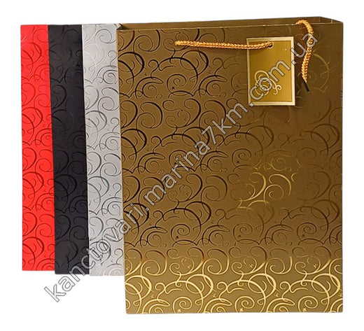Пакет паперовий 129L (30*12*40cм)  (12шт. в уп.)
