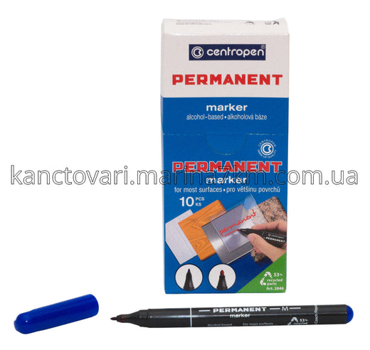 Маркер CENTROPEN 2846 синій