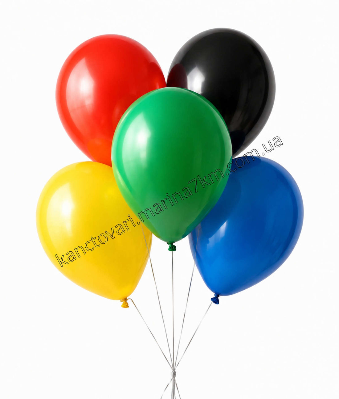 Кульки надувні 10 дюймов 2.2 г мікс (100 шт.)