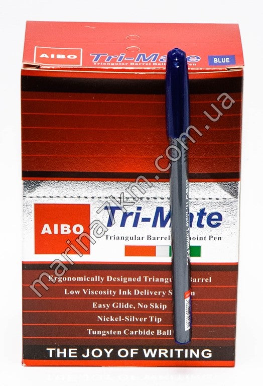 Ручка Tri-Mate (чорна) (50 шт.) (ціна за 1 шт.)"