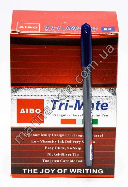 Ручка Tri-Mate (чорна) (50 шт.) (ціна за 1 шт.)"