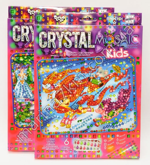Набір Мозаїка з кристалів"Crystal Mosaic Kids'' (10/20)"