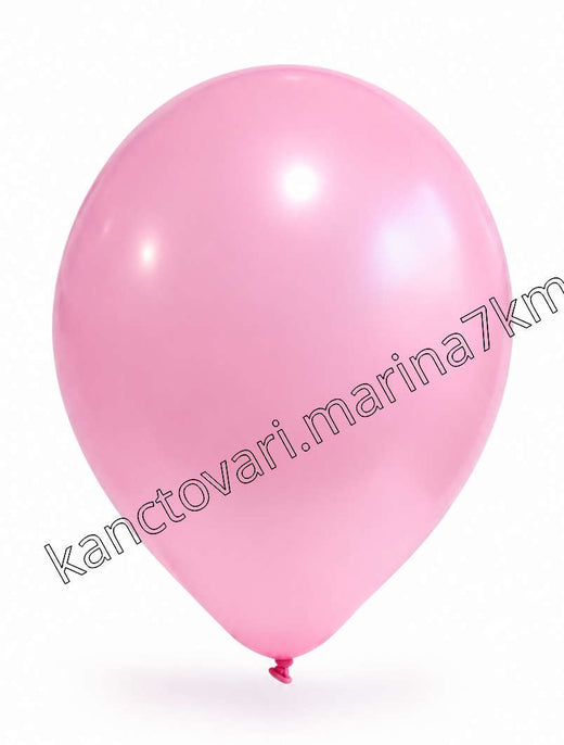 Кульки надувні 10 дюймов 2.2 г  рожевий  (100 шт.)
